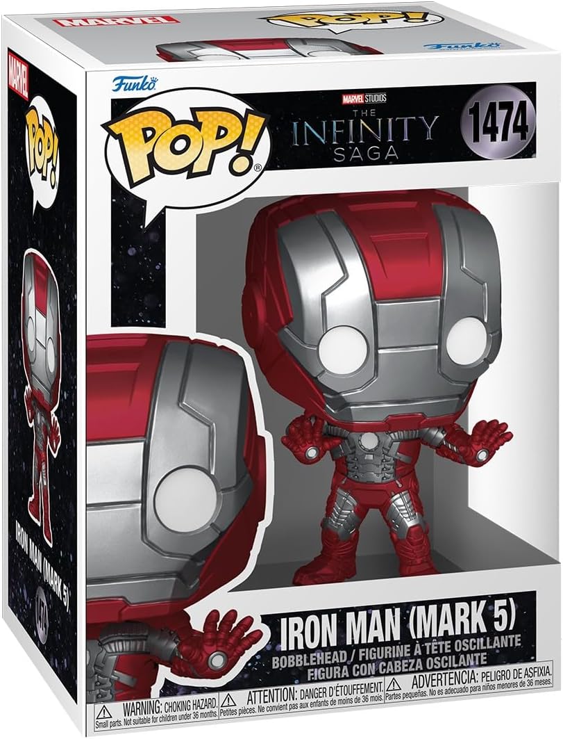 Funko POP! Marvel: MCU Archives – IM2 MRK 5 - Iron Man - Collectable Vinyl Figure - Gift Idea - Official Merchandise - Toys for Kids & Adults - Movies Fans - Model Figure for Collectors and Display