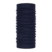 Buff Scaldacollo Merino Midweight Adulti unisex, Melange Night Blue