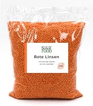 SoleilFOOD Red Lentils 5kg Bag - Red Lentils Mercimek Legumes | GMO free · Finest quality