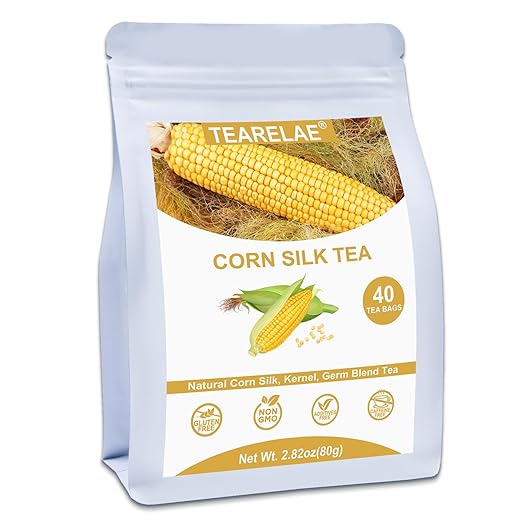 Amazon.com : TEARELAE - Corn Silk Tea Bags, 40 Count - Premium Natural ...
