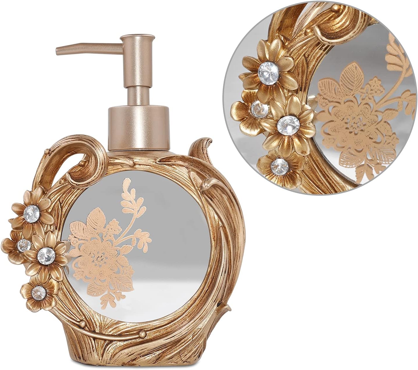 Buy Swallow Bros Gold Bathroom Accessories Set 4 Piece Soap Dish