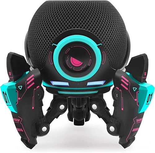 Soporte para Echo Dot, soporte decorativo para Echo Dot (4ª y 5ª generación) o Homepod Mini, el soporte se puede ajustar arbitrariamente de postura