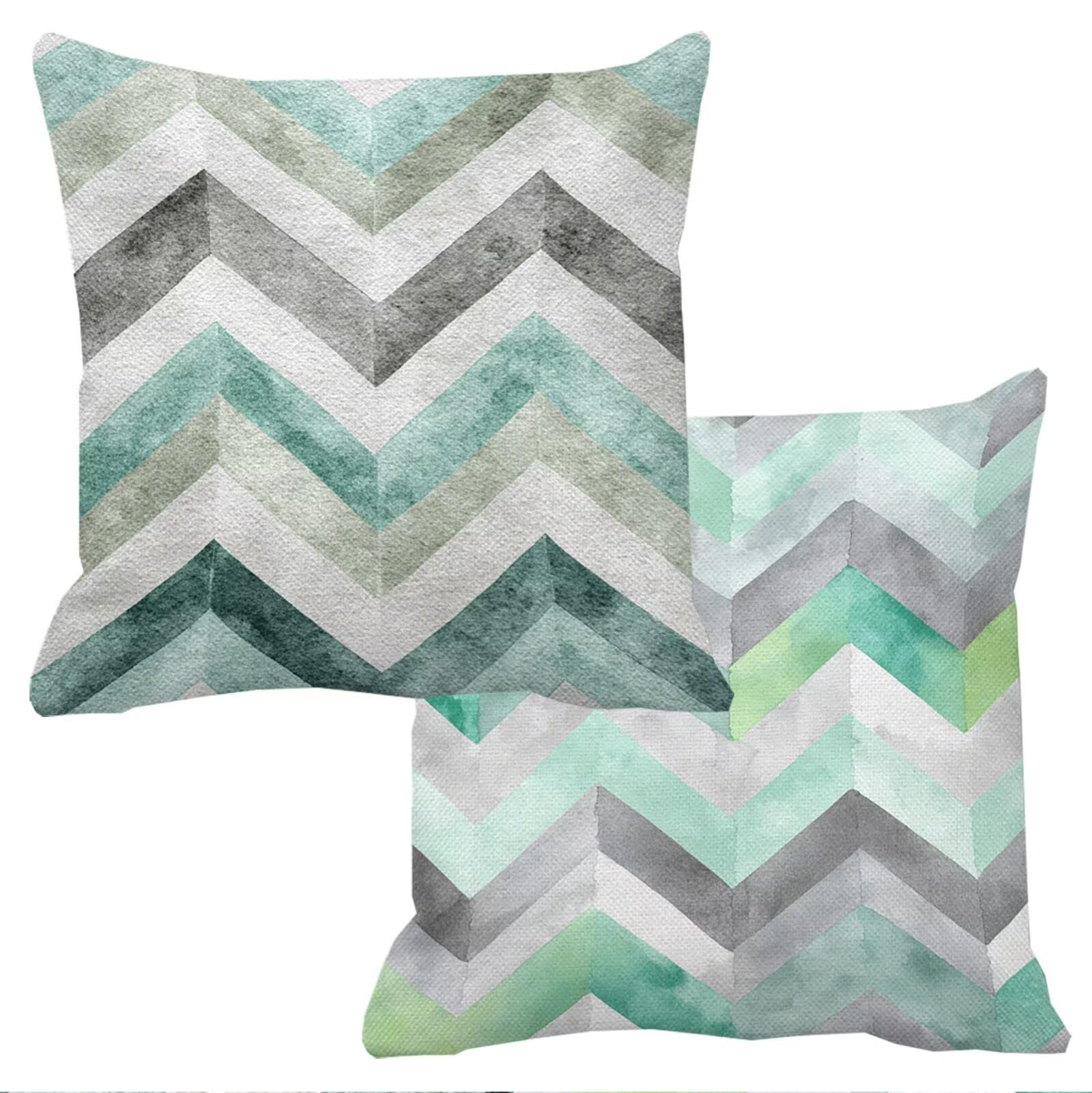 Federe Cuscini Divano 60x60cm Cuscini da Esterno Impermeabili Semplice Federe Cuscino Letto per Divano Velluto Set di 2 Banda Copricuscini per Divani Decorativi Arredo con Cerniera Invisibile f-12951