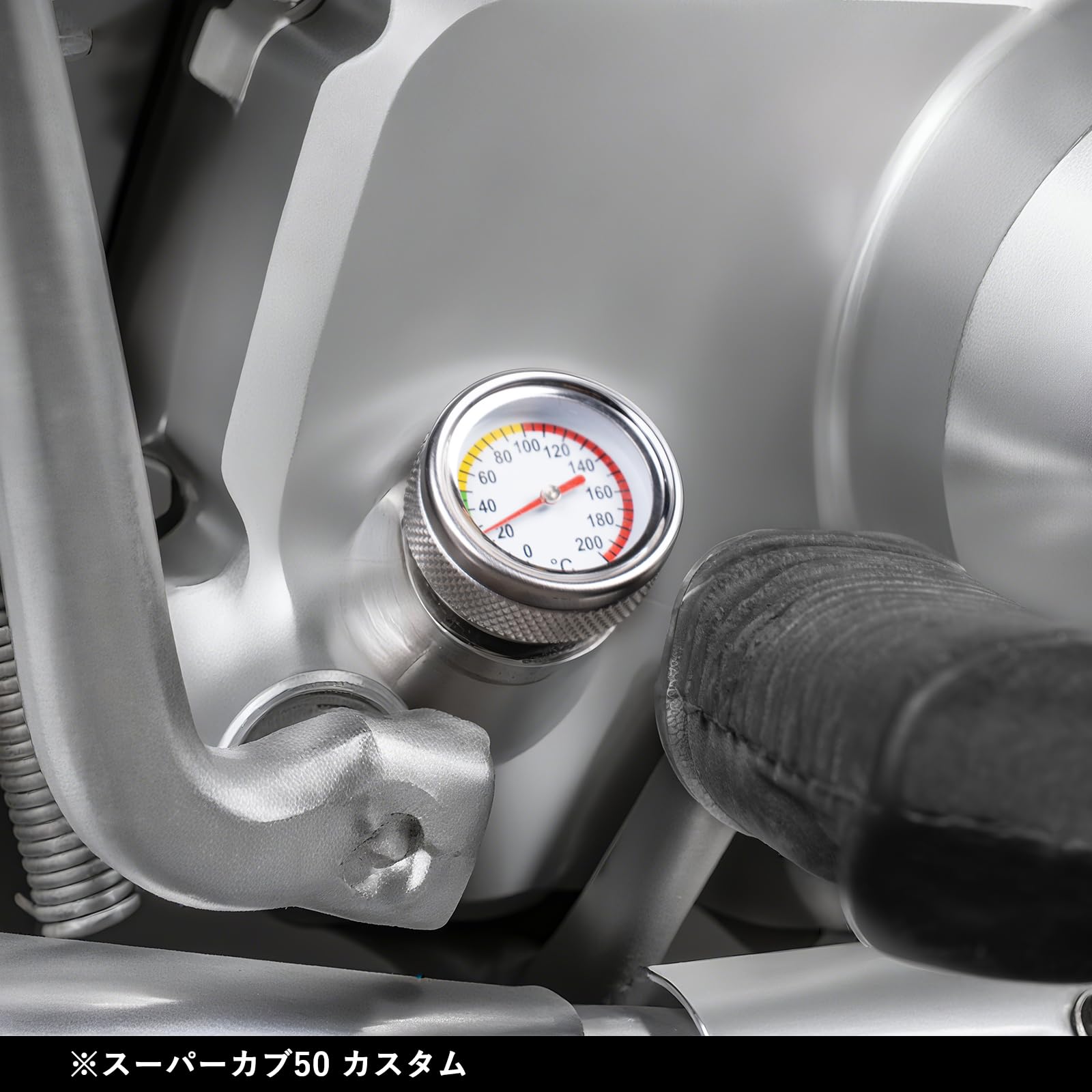 Amazon.co.jp: HI-LINE バイク用 油温計 スーパーカブC50/C70/C90用