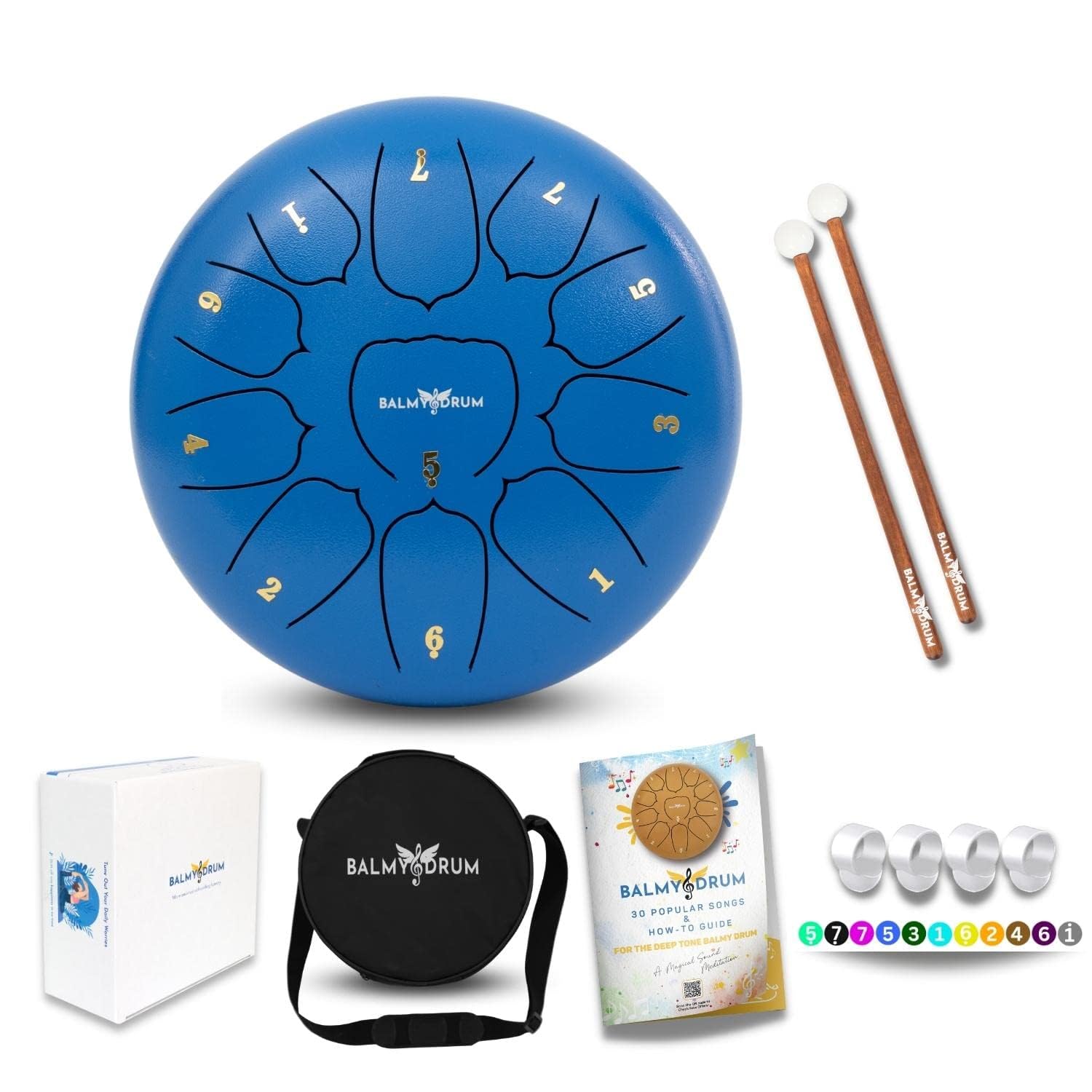 Amazon | The Balmy Drum - 11 Note 10インチ スチール舌ドラム