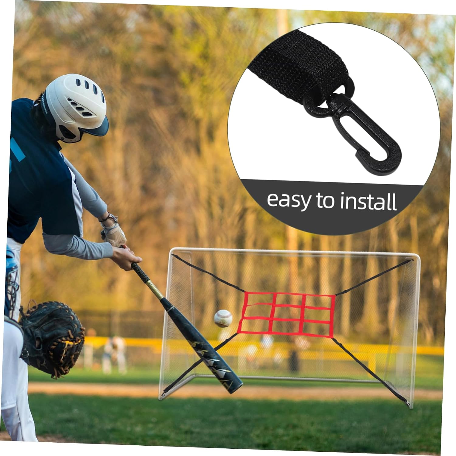 VANZACK Training Strike Target Network Baseball Hitting Net Softball Net Target Softball Pitching Target