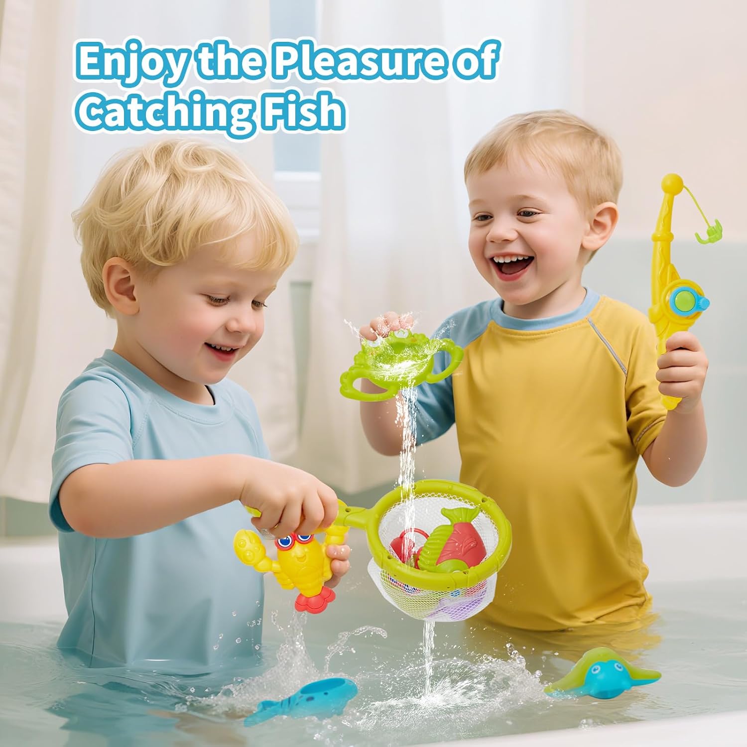 9PCS Baby Bath Toys & 26PCS Toddler Bath Toys