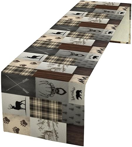 Miniatura 28 de Camino de mesa floral retro de los años 70, margarita hippie con flores de paz y amor, fiesta de cumpleaños, decoración del hogar, cocina y comedor,