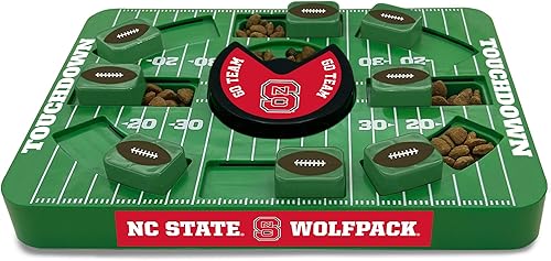 Miniatura 71 de Pets First NCAA Georgia Bulldogs Juguete de Rompecabezas, Juguete de Premio para Perros con Rompecabezas, Juguete Interactivo de Premio para Perros