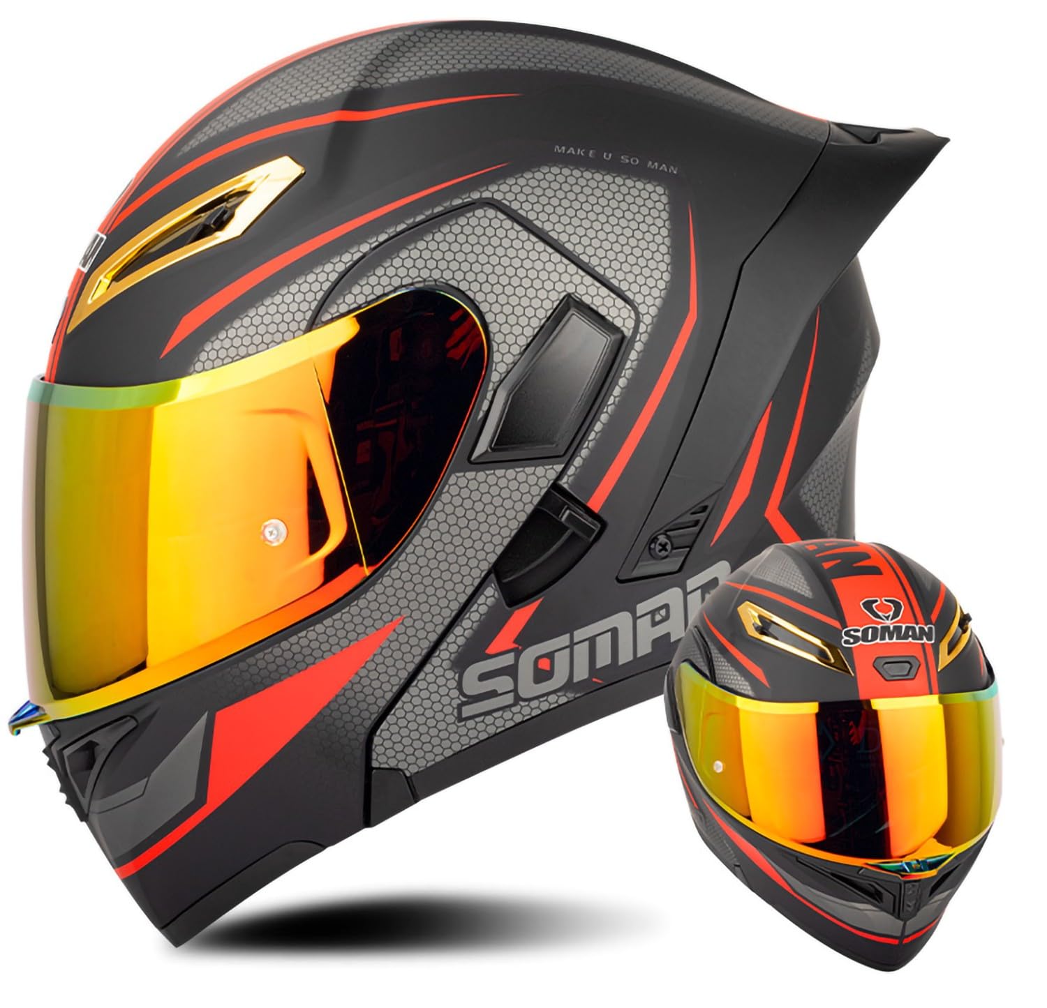 Casque intégral pour homme et femme idéal pour les trajets quotidiens
