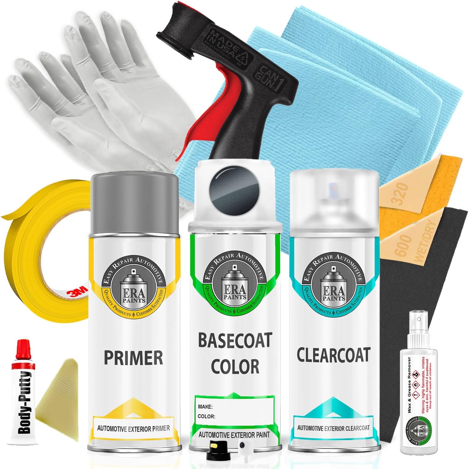ERA Paints 1E0 - Flint Mica for SCION Exact Match Automotive Touch Up Paint Spray - Pro Kit