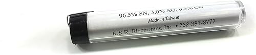Miniatura 5 de Soldadura sin plomo con núcleo de colofonia de 0.031 pulgadas de grosor - Sn 96.5%, Ag .3%, Cu .7% por RSR Electronics Inc.