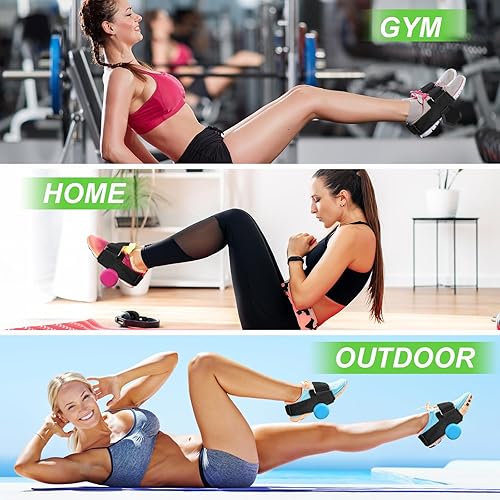 Miniatura 4 de Accesorio para el pie con mancuernas, correa ajustable para pesas de tobillo para entrenamientos de piernas, equipo de gimnasio en casa, perfecto