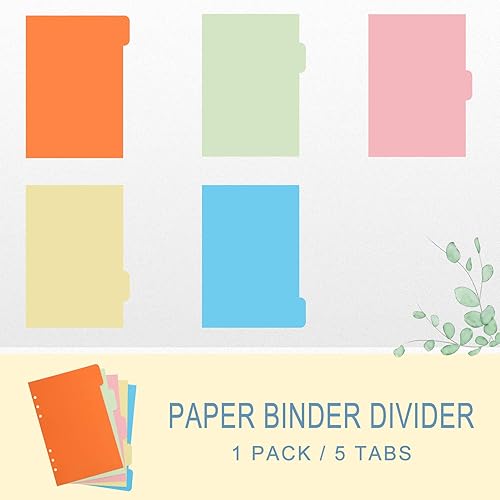 Miniatura 5 de FYY Carpeta transparente A5 con 6 anillas  Carpeta transparente A5 hojas sueltas, cubierta transparente, de plástico, carpeta A5 recargable con 45