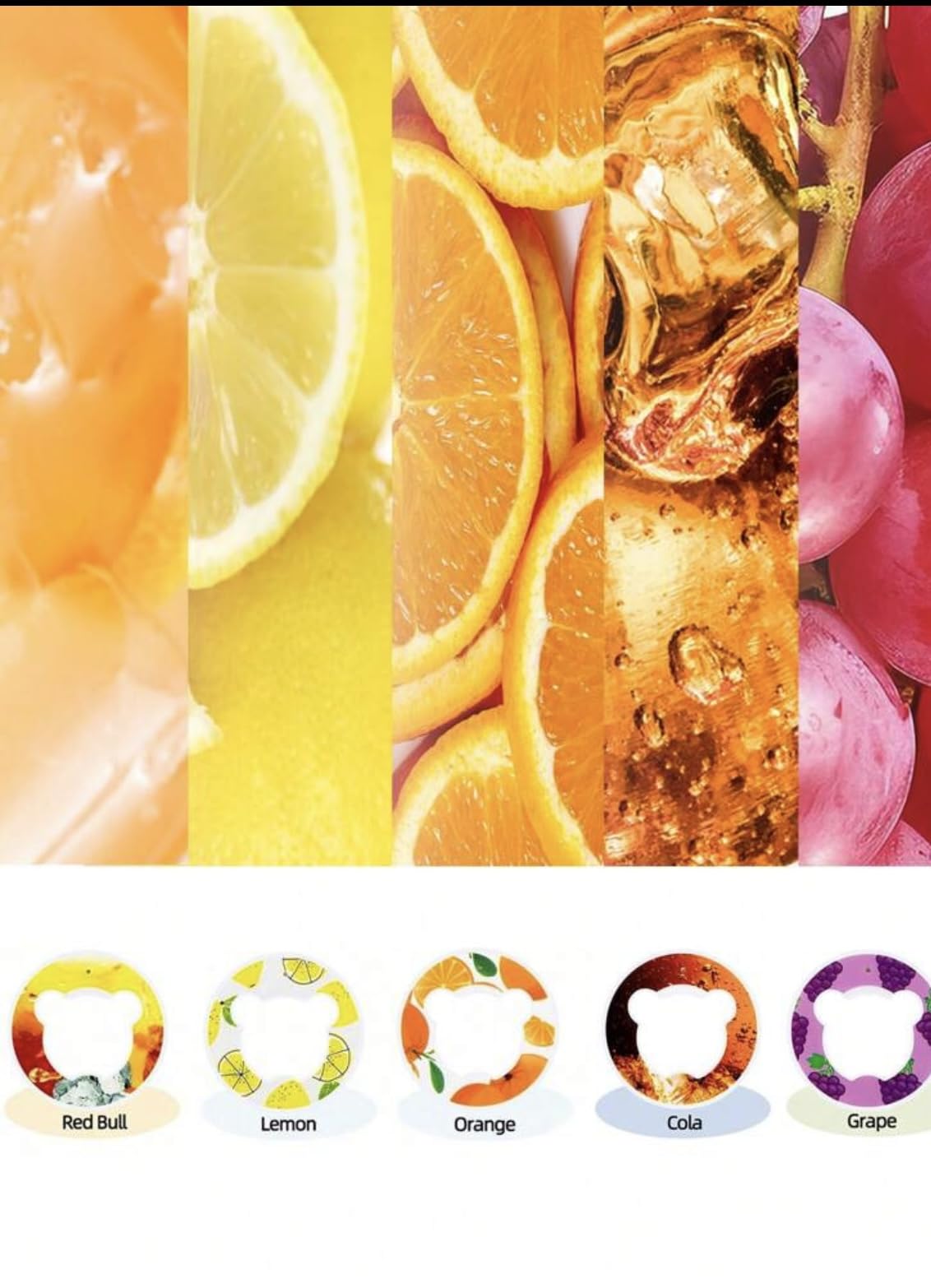 Set di 7 pod aromatizzanti (S, multigusto)