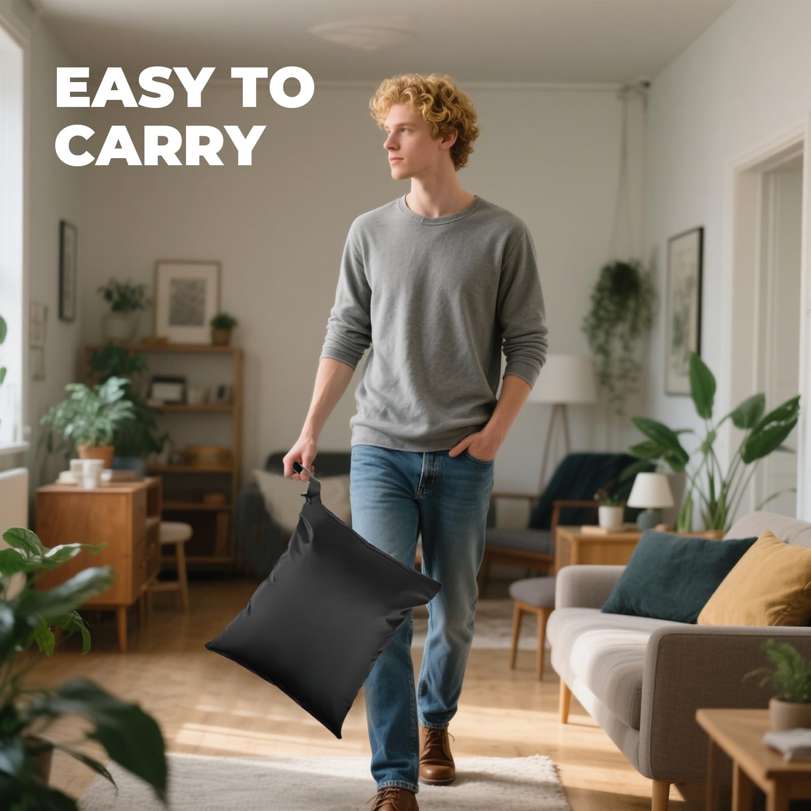 Sacchetti Impermeabili Wet Bag Costumi Bagno, 3 Pezzi, Chiusura Ermetica, Lavabile Riutilizzabile