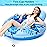 Jasonwell Inflatable River Tube Float - Heavy Duty River Float Pool Floats Lake Premium Water Tubes for Floating Recreational River Raft Lounge Floaties with 2 Cup Holders for Adult