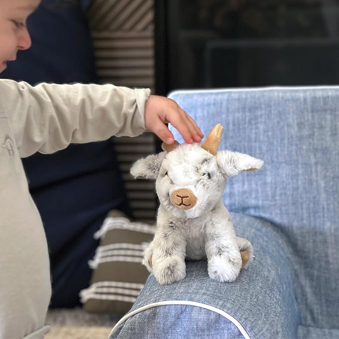Peluche de Cabra The Petting Zoo 6 pulgadas para niños miniatura 7