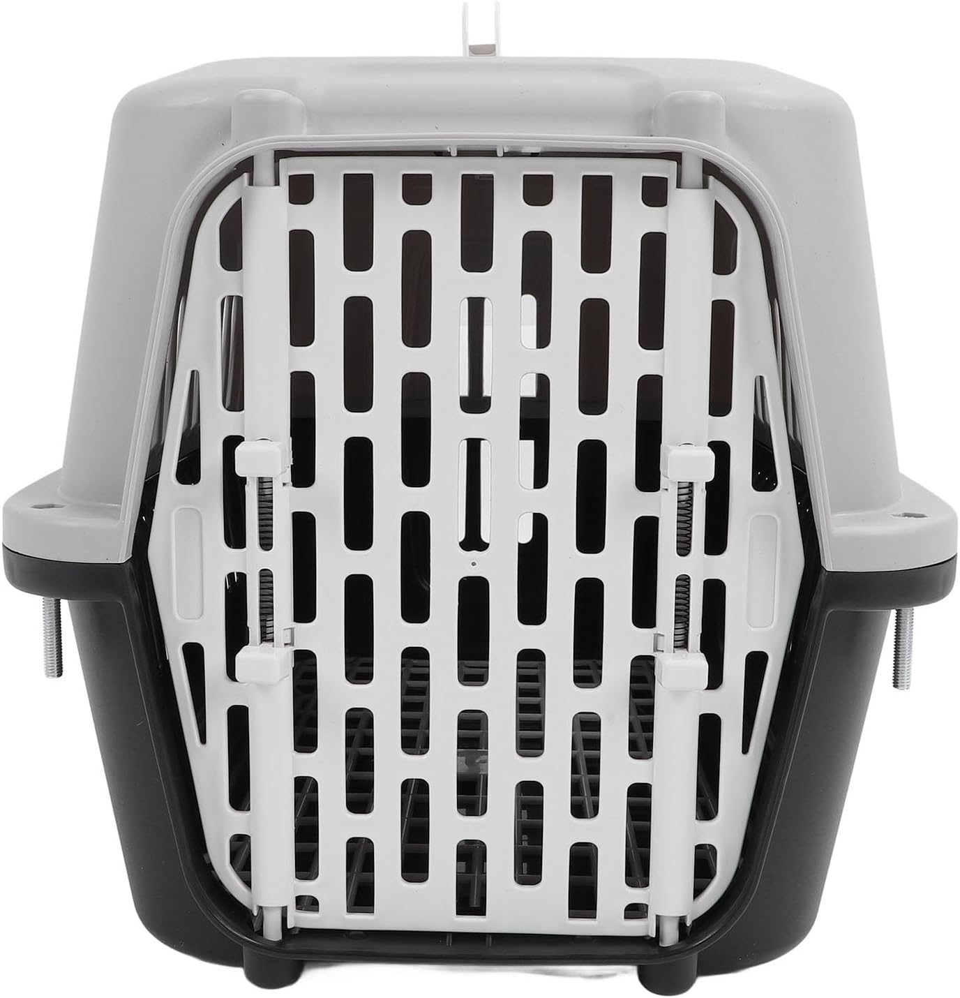 Asixxsix Pet Carrier, 4 Sides Ventilation Lockable Door Hard Sided Cat Carrier, Dog with 12 Accessories for Outdoor Home Car Travel