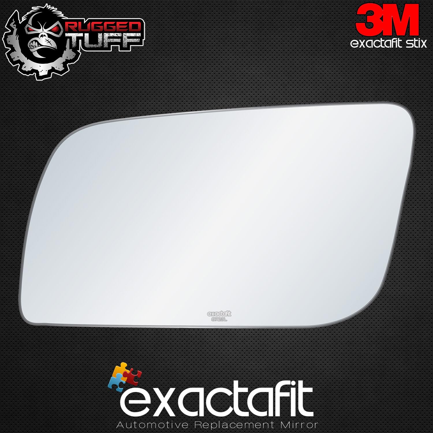 Driver Side Mirror Glass Replacement For Chevy Astro Van 1985-2005 - Left Flat Lens