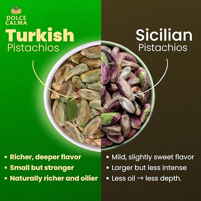 Crema de Pistacho Turco Dolce Calma 200g (7oz) - Frasco de Vidrio miniatura 4