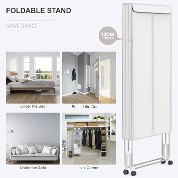 Innotic 1500W Electric Heated Clothes Airer Foldable with Cover & Timer