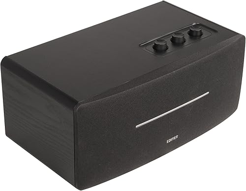 Edifier Altavoz de mesa D12 - Altavoz Bluetooth estéreo de escritorio integrado - Altavoz inalámbrico para computadora para uso de escritorio - 70