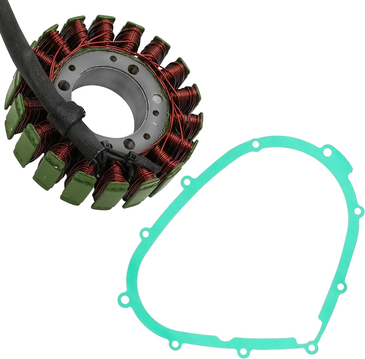 Caltric Stator and Gasket Compatible With Kawasaki Vn800A Vn-800A Vulcan 800 1995-2005