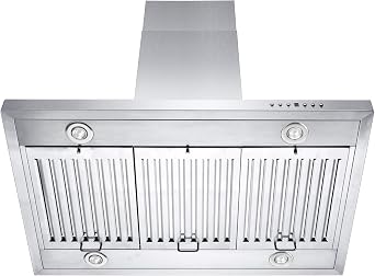 Z Line GL2i-42 Stainless Steel Island Mount Range Hood, 42-Inch