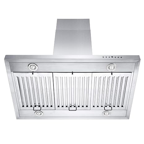 ZLINE 42 Ducted Island Mount Range Hood with Dual Remote Blower in Stainless Steel (GL2i-RD-42)