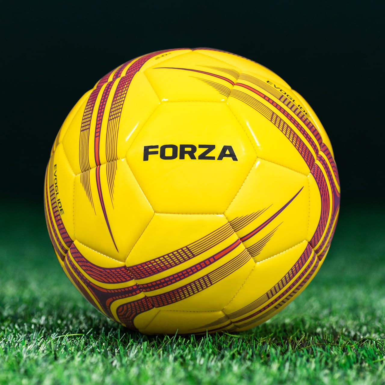 FORZA Mini Skills Football – Size 1 Training Ball for Kids & Adults – Durable PVC Mini Football for Indoor & Outdoor Use (Pack of 1, Yellow)