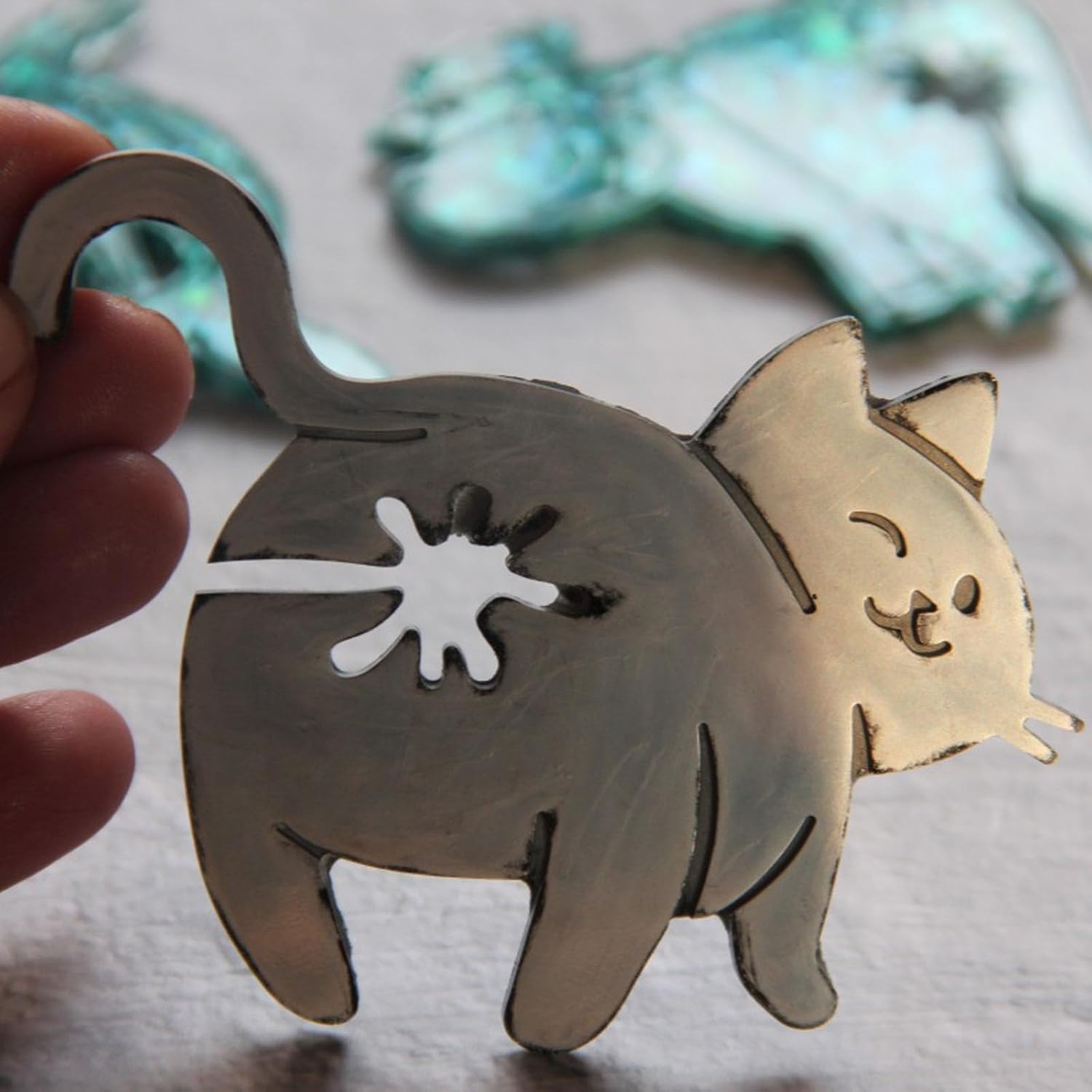 Multipurpose Silicone Baking 4 Cavities Animal Shape Silicone for Making Food Stoarge Clip Chocolate Cookie Animal for Making