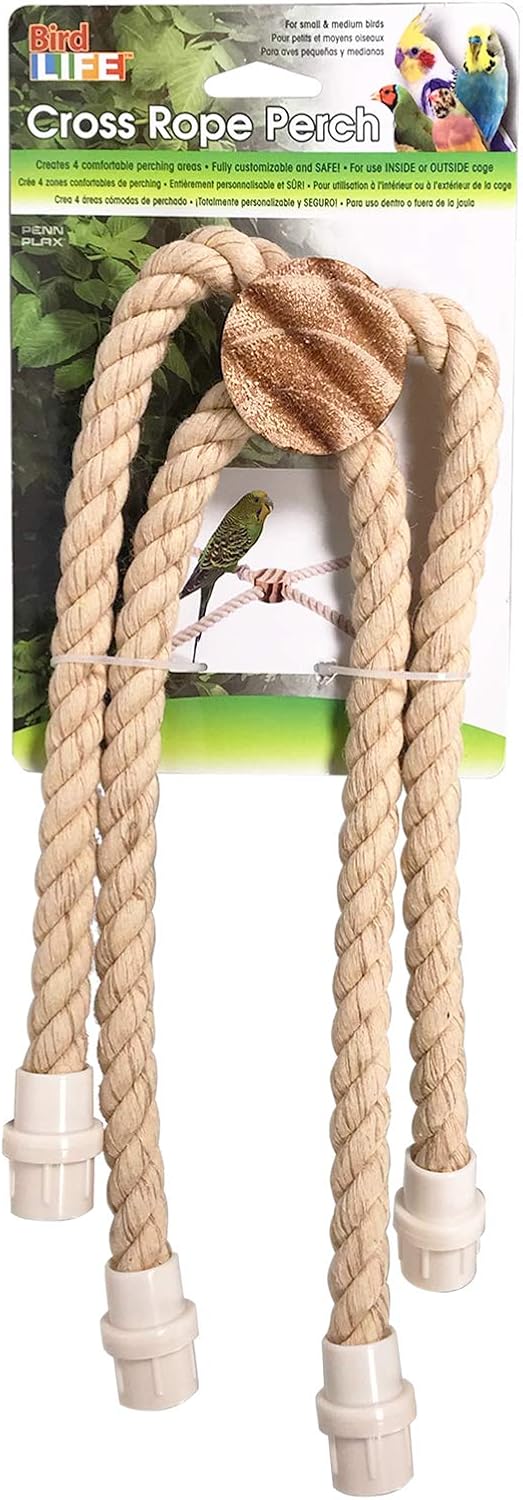 Penn-Plax Cross Rope Perch