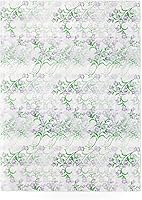 Vista 10 de 100 hojas de papel de seda de eucalipto reciclable vegetación botánica bolsa de embalaje para bodas, cumpleaños, duchas, manualidades, decoración