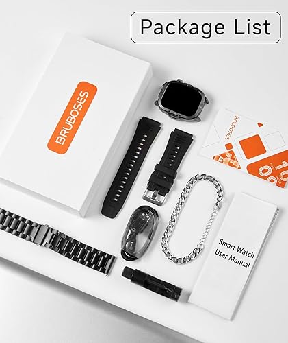 Miniatura 8 de Reloj inteligente para hombre, respuesta militar, con pantalla de 2.01 pulgadas, más de 170 modos deportivos, reloj inteligente de fitness, IP68,