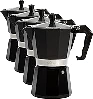 Vista 13 de Primula Cafetera Clásica para Estufa de Espresso y Café, Olla Moka para Preparar Café Italiano y Cubano, Cafetera Greca, Cafeteras, para 6 Tazas