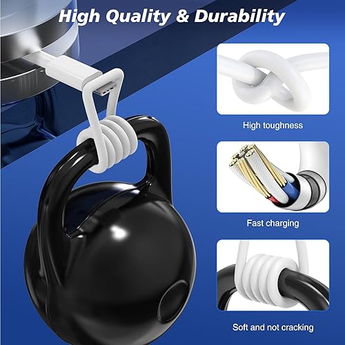 Miniatura 4 de Cable de carga USB C largo de 10 pies de Apple, paquete de 2 cables de carga tipo C a USB C para iPhone 15 Plus15 Pro Max, MacBook Pro