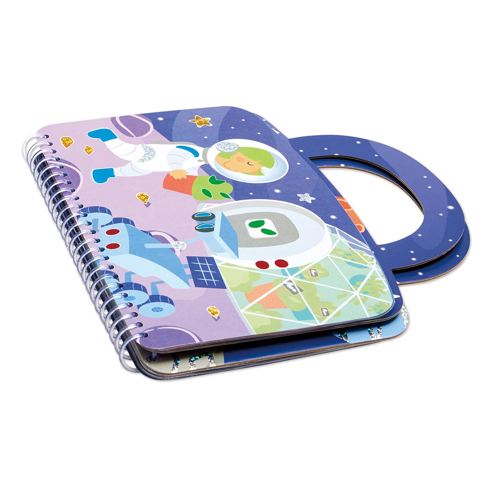 Amazon.com: Hape Intergalactic Travel Foil Art Kit for Kids 3-6