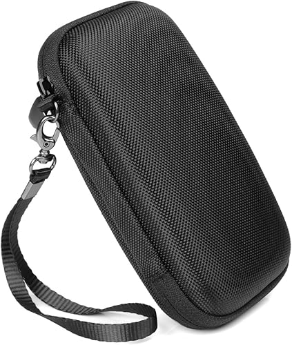 Miniatura 1 de WGear Funda semirrígida diseñada para RAVPower Power Banks RAVPower 22000 cargador portátil, bolsillo de malla para cable, correa elástica de