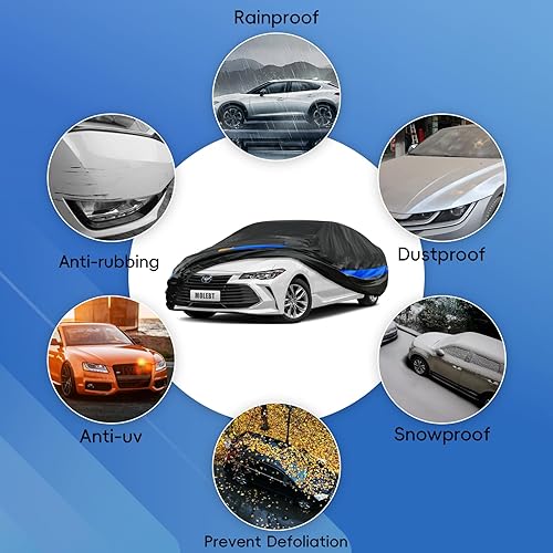 Miniatura 3 de Funda impermeable para automóvil para todo tipo de clima, ajuste universal