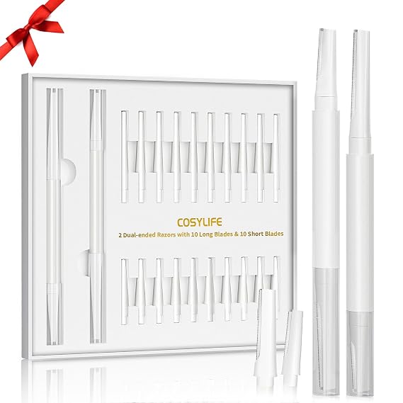 Dermaplaning Tool for Face Exfoliation and Eyebrow Razor Dermaplaning Tool for Women Face