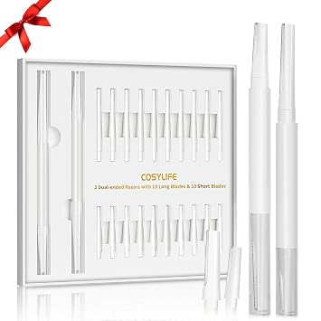 Dermaplaning Tool for Face Exfoliation and Eyebrow Razor Dermaplaning Tool for Women Face