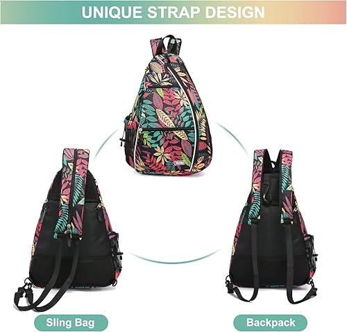 Miniatura 9 de Sucipi Bolsa de pickleball mochila de pickleball para mujeres y hombres, mochila de pickleball reversible, bolsa de pickleball para mujeres