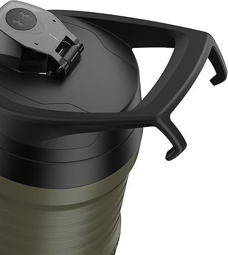 Miniatura 6 de Under Armour Botellas de agua aisladas de 32 onzas, jarra de agua deportiva con gancho para cerca, resistente a fugas para béisbol, fútbol y más,