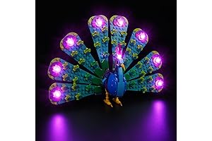 LED Light Kit Compatible with LEGO 31157 Exotic Peacock, Remote Control Color Lights Lighting Kits