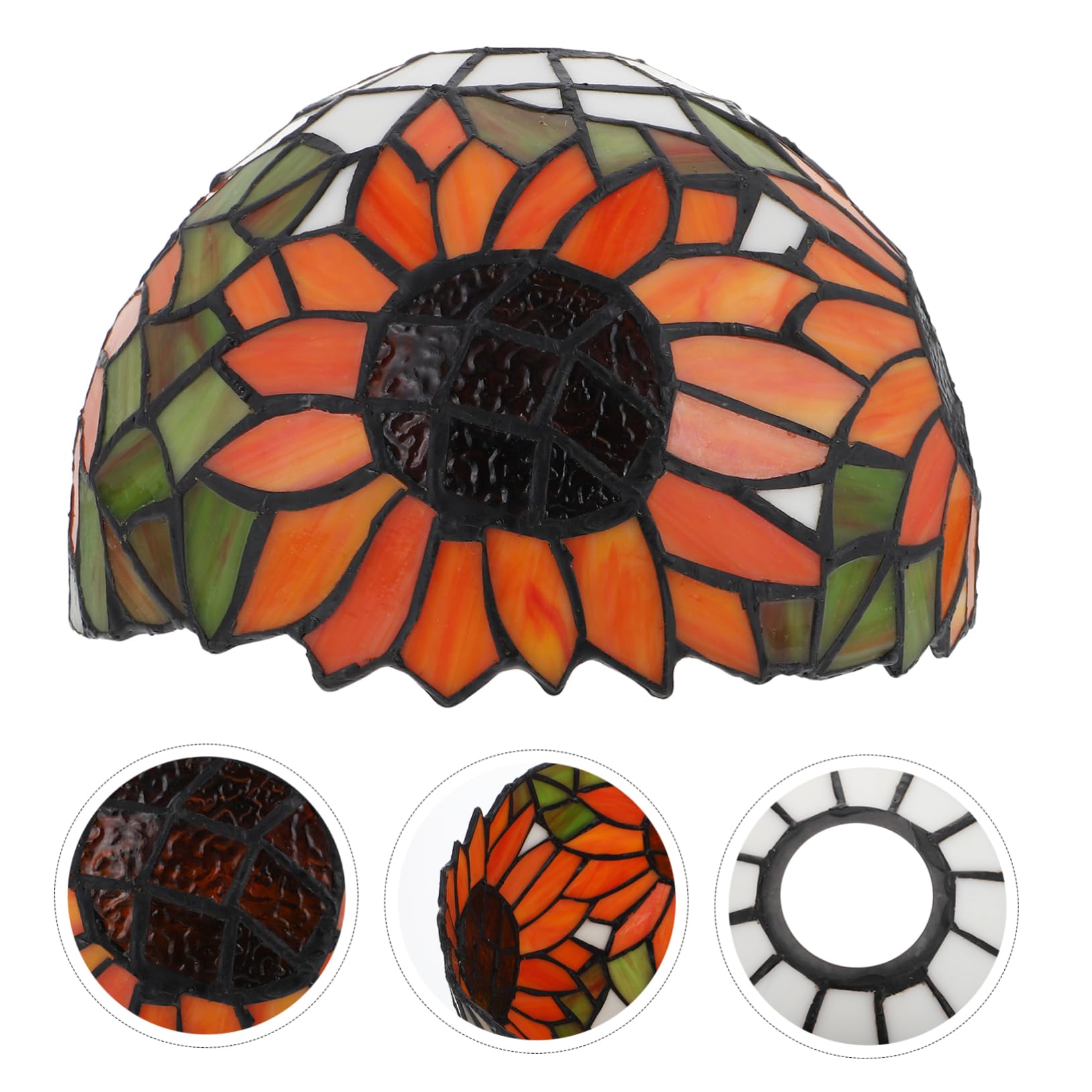 Artibetter Lampadario Vetro Per Decorazione Casa e Illuminazione Facile Installare Compatibile Design Per e Accoglienti