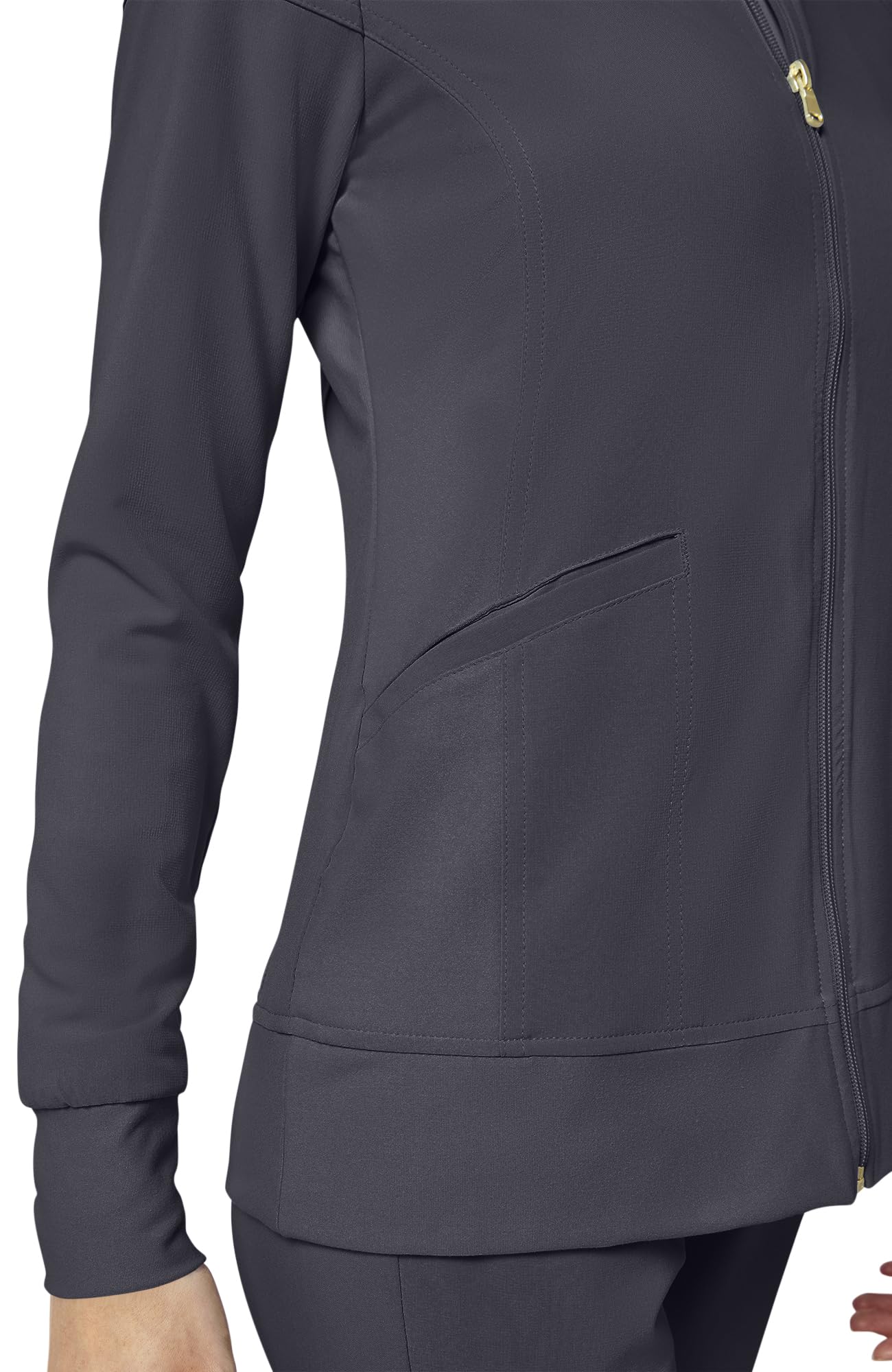 Cherokee Damen Iflex Zip Front Warm-up Jacket Medical Scrubs Jacke (1er Pack)
