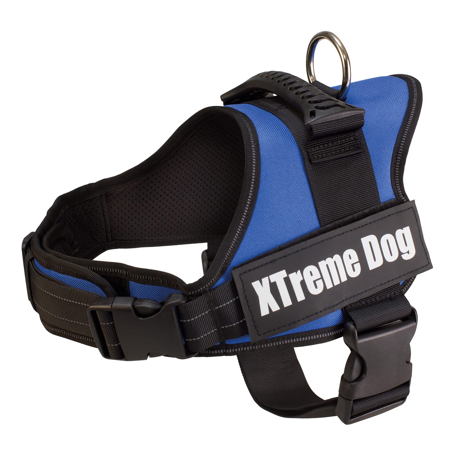 Arquivet Arnés Perro Xtreme Dog Azul Talla: XS/44-57 cm - Arnés ergonómico Ajustable en Cuello y Extra Resistente para Perros - para el adiestramiento y Paseo de tu Mascota