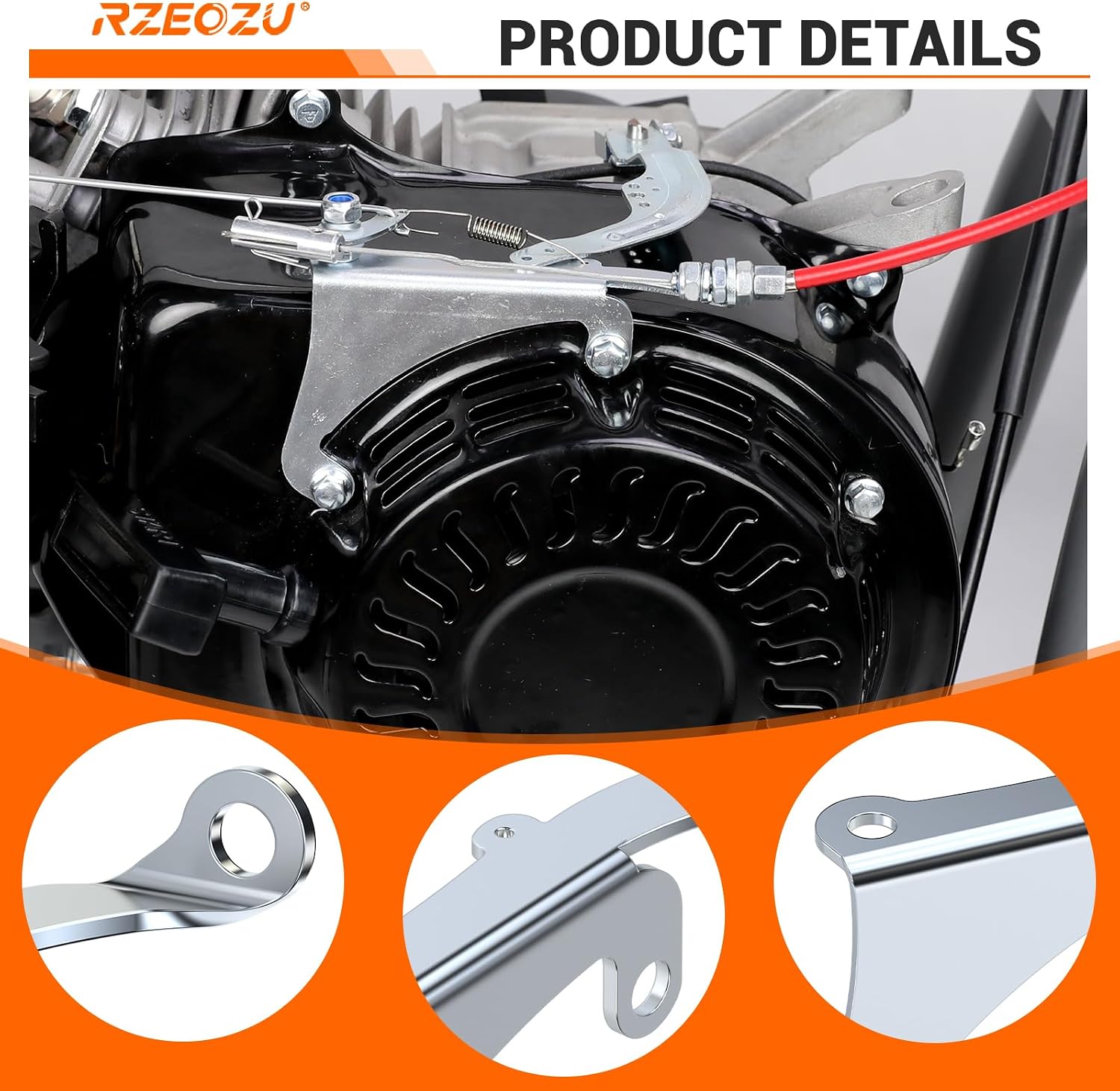 Throttle Control Linkage Bracket Kit Compatible with Predator 212 224cc 196cc GX160 GX200 Engine Coleman CT200U BT200X CT200U-EX Baja MB165 MB200 Axis M200 Mini Bike Go Kart Parts Governor Rod