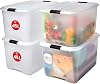 IRIS OHYAMA TB-45 Box Set, 45L, Transparent